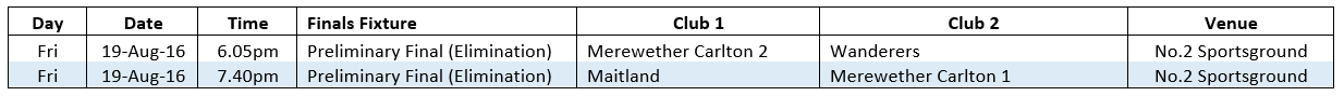 Colts Fixtures for Advert